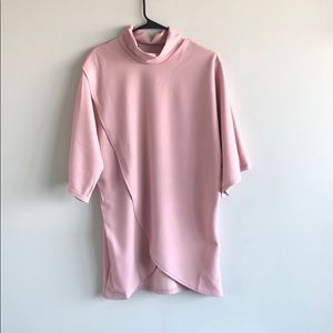Long pink tunic